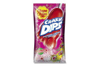 Chupa Chups Crazy Dips Erdbeer Lolli 24x 14g