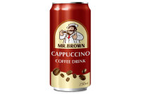 DPG Mr. Brown Iced Coffee Drink Cappuccino 24x 250ml