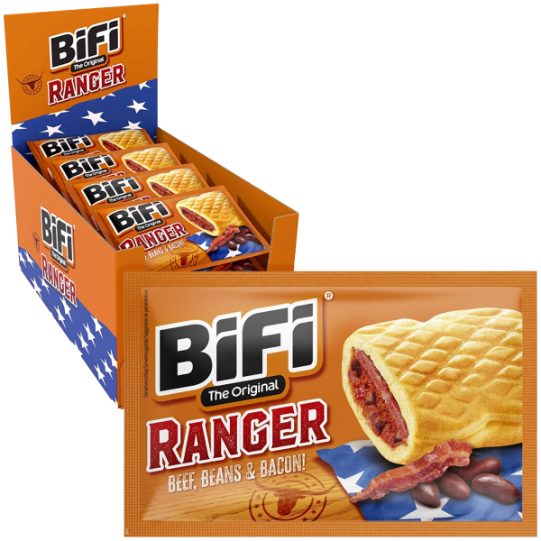 BiFi Ranger Salami Snack im Teigmantel 20x 60g