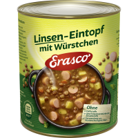 Erasco Linsen Eintopf mit Würstchen Dose 1x 800g