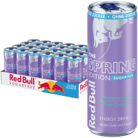 DPG Red Bull Spring Edition Waldmeister & Pink Grapefruit Sugarfree Energy Drink Dose 24x 250ml