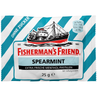 Fishermans Friend Spearmint Bonbons/Pastillen o.Z. 24x 25g