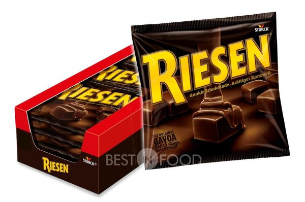 Storck Riesen Schokokaramell Bonbons Beutel 15x 105g