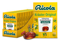 Ricola Kräuter Bonbons o.Z. Box 10x 50g