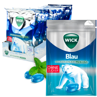 Wick Blau Menthol Husten-Bonbon o.Z. Beutel 20x 72g