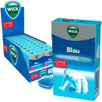 Wick Blau VapoPlus Menthol Bonbons o.Z. Box 20x 46g