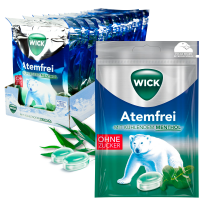 Wick Atemfrei VapoPlus Eukalyptus Bonbons o.Z. Beutel 20x...
