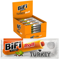 BiFi Turkey Roll Mini-Salami im Teigmantel 24x 45g
