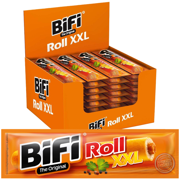 BiFi Roll XXL Salamisnack im Teigmantel 24x 70g
